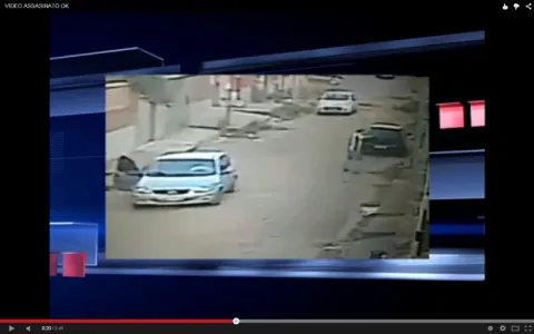 Vídeo mostra momento em que homem é assassinado