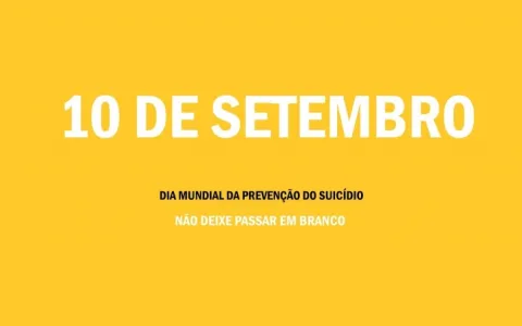 Setembro Amarelo chama a atenção para a prevenção ao suicídio