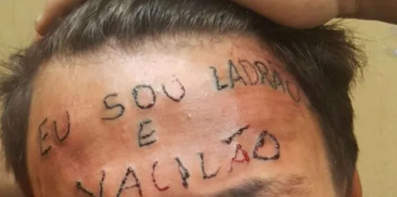 Jovem que teve a testa tatuada no ano passado é preso por furto em SP