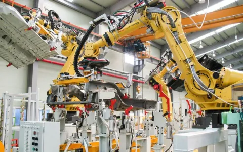 Vendas mundiais de robôs industriais batem recorde