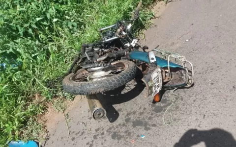 Motociclista morre após colisão frontal na BR 010