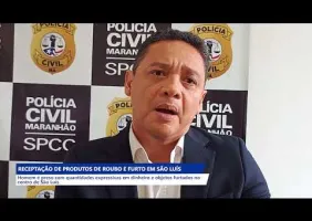 POLÍCIA DESMANTELA ESQUEMA DE RECEPTAÇÃO DE PRODUT