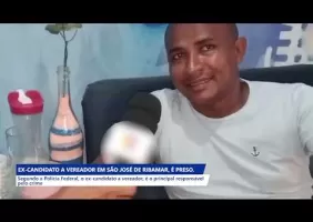 EX-CANDIDATO A VEREADOR DE SÃO JOSÉ DE RIBAMAR É P