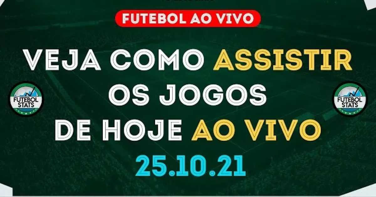 Jogos de hoje (25/10): Onde assistir ao vivo e horários