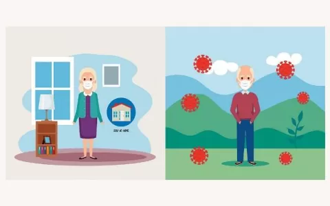 Por que o coronavírus é mais perigoso para os idos