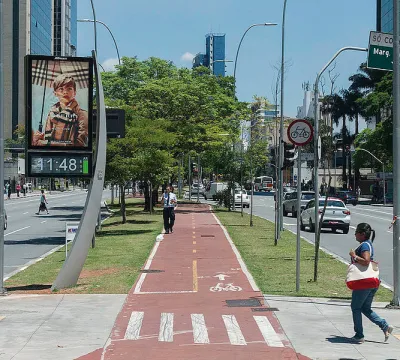 Faria Lima é a Avenida das Bicicletas