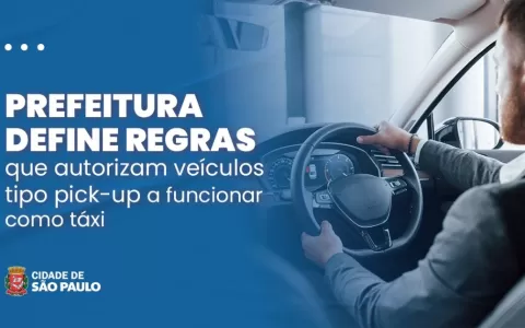 São Paulo autoriza caminhonetes cabine-dupla como 