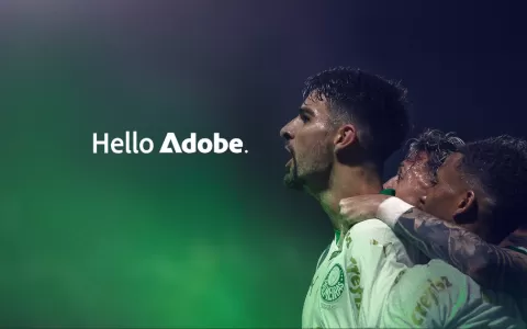 Palmeiras se une à gigante de tecnologia Adobe par