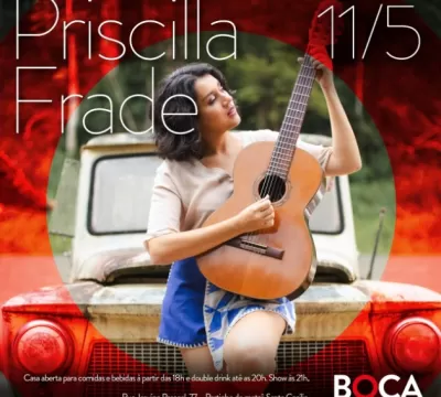 Boca recebe Priscilla Frade