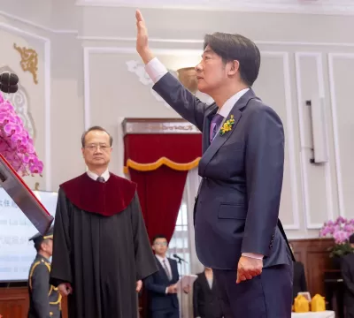 Novo líder em Taiwan pede fim de intimidação por P