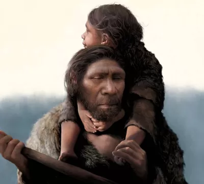 Infância de neandertais parece ter sido bem mais d