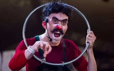 Daniel Satin apresenta espetáculo circense Amateur