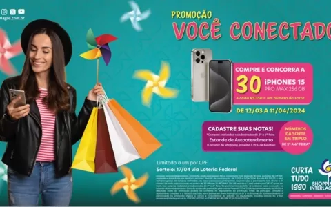 Shopping Interlagos tem campanha com o sorteio de 
