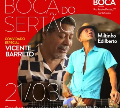 Boca recebe Vicente Barreto