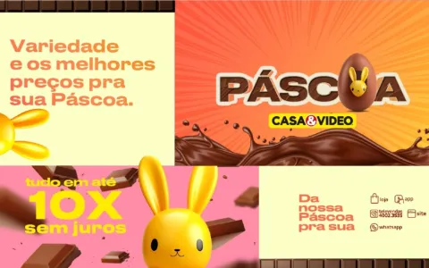 Páscoa: CASA&VIDEO projeta crescimento de 20% e of