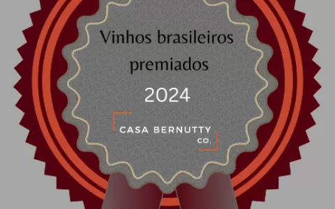 Selo de vinhos premiados nacionais 2024
