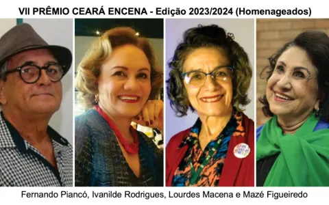 Prêmio Ceará Encena chega em sua 7° edição celebra