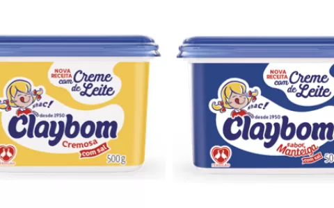 Claybom é a marca de margarinas que mais cresce na