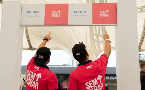 Philips e Sem Parar realizam parceria durante etap