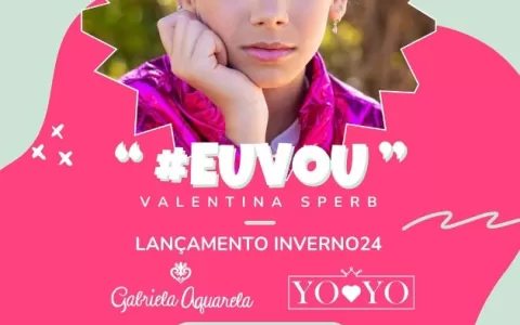 Valentina Sperb anuncia presença em Lançamento org