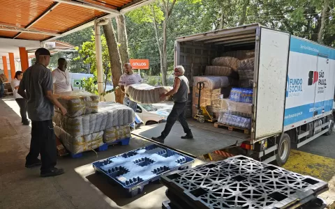 São Paulo envia mais de 13 toneladas de ajuda huma