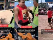 Pará: suposto PM rouba moto durante discussão no t