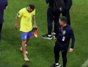 Médico da seleção diz que Neymar sofreu entorse no