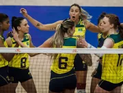 Vôlei: Brasil bate Coreia do Sul em Brasília pela 