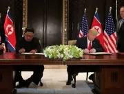 Kim Jong-un se compromete com desnuclearização com