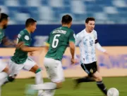 Com show de Messi, Argentina goleia Bolívia por 4 