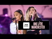 Miley Cyrus and Ariana Grande - Dont Dream Its Ove