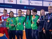 Dois ouros marcam penúltimo dia do Mundial de natação paralímpica 