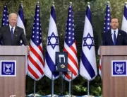 Em Israel, Biden repete apoio dos EUA à solução de