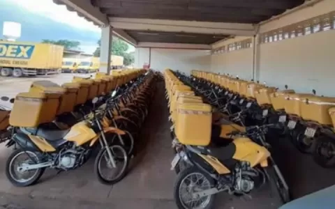 Correios realiza leilão de 84 motocicletas no Pará