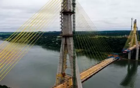 Segunda ponte entre Brasil e Paraguai deve ser con