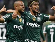 Palmeiras vence Coritiba por 4 a 0 e abre 12 ponto