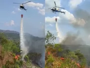 Segup segue no combate ao incêndio na Serra das An