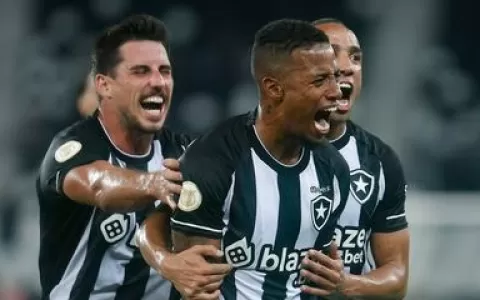 Botafogo vence Bragantino e aumenta chances de vag
