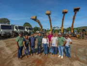 Canaã recebe 20 novas máquinas para pavimentação; 