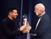 Messi é eleito o melhor jogador de futebol do mund