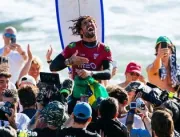 Brasileiro João Chianca vence etapa de Portugal do Mundial de surfe 