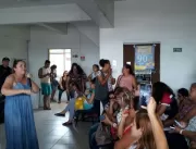Professores de Ananindeua em greve acampam no préd