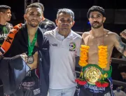 Estádio Antônio Chorão lota em evento de muaythai e Rafael Sanches conquista Cinturão WBC no Amazon Thai