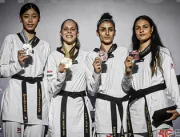 Maria Clara Pacheco é bronze no Mundial de Taekwon