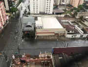 Chuva causa alagamentos em Belém na tarde deste do