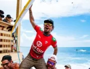 Surfe: Filipe Toledo vence etapa de El Salvador do