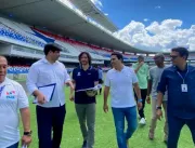 CONMEBOL realiza vistoria no Mangueirão para receb