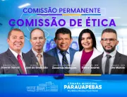 Léo Márcio, Zacarias, Josemir, Eliene Soares e Joel do Sindicato formam a Comissão de Ética da Câmara de Parauapebas
