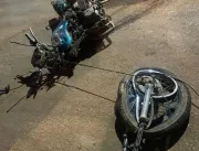 Acidente na Rua do Campo: Motociclista hospitaliza