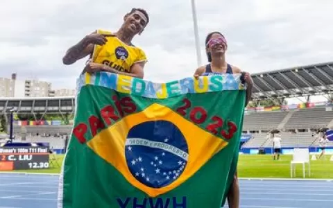 Atletismo: Brasil é ouro com Yeltsin e Jerusa no M